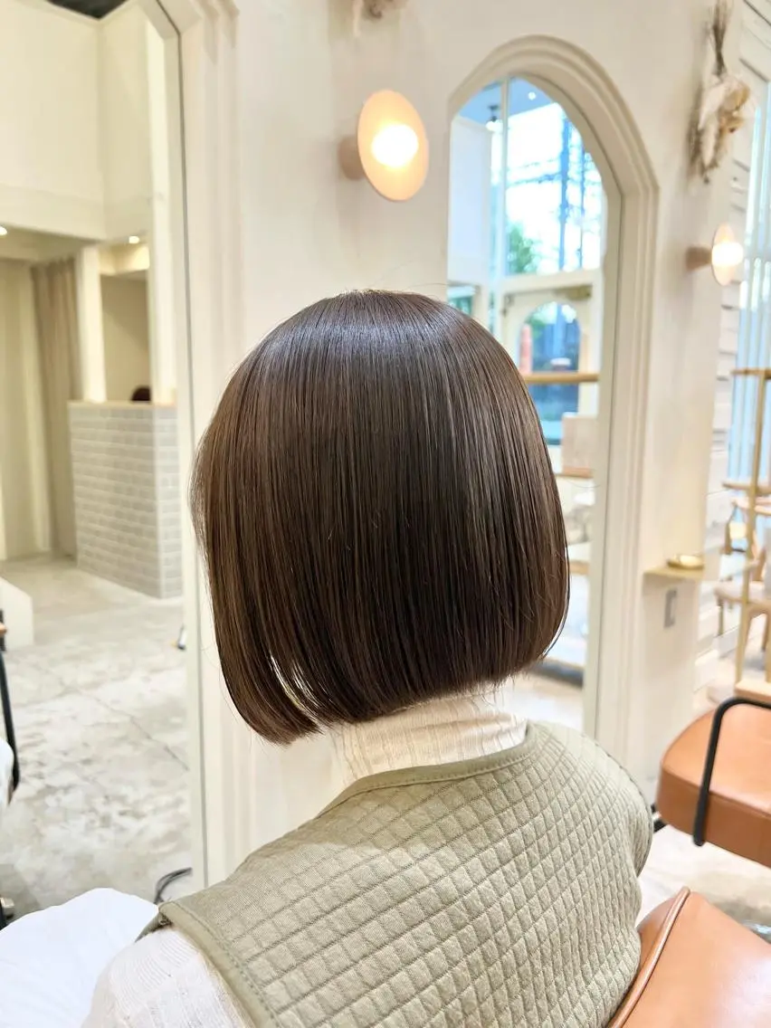【土日限定🌟】カット+オイルカラー+4stepトリートメントの写真