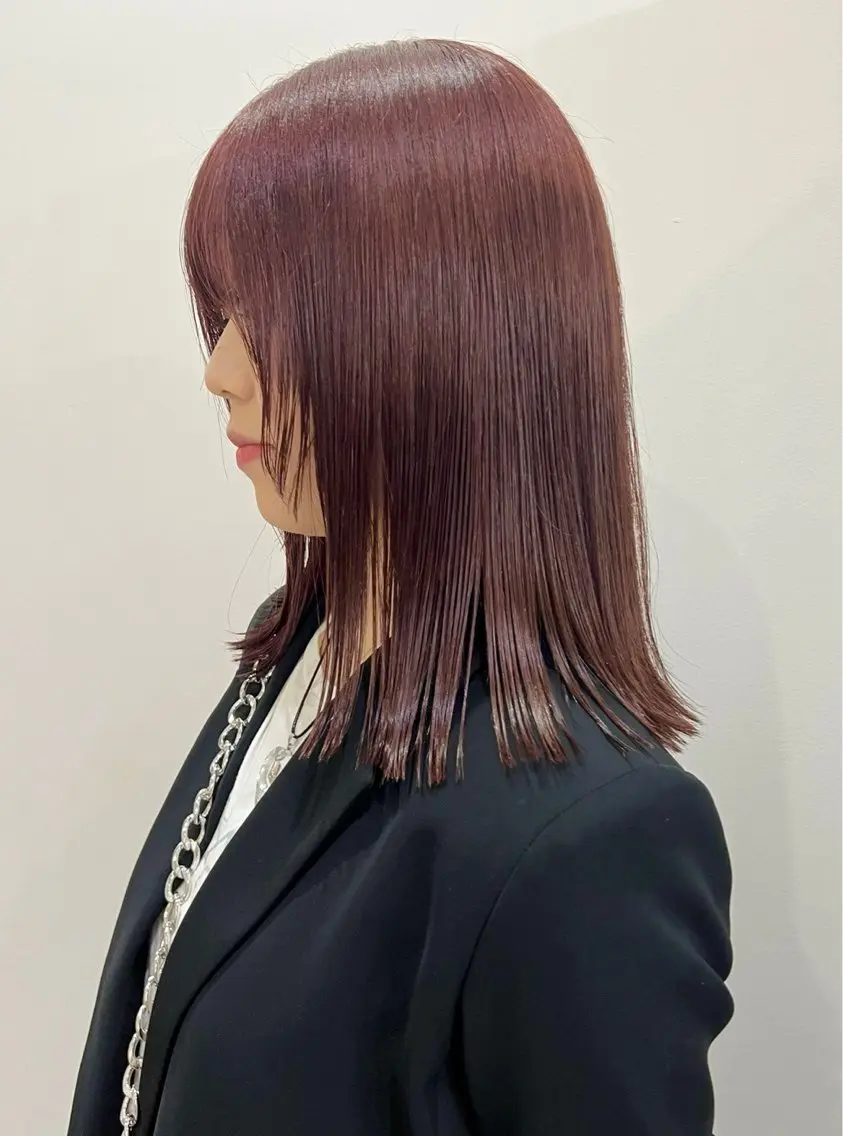 ミディアム ヘアカラー トリートメント SAKURA omotesandoのヘアスタイル