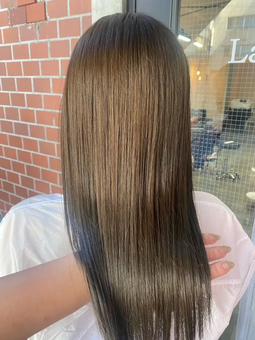 ロング カラー カット ヘアカラー トリートメント 【safric】 NAOのヘアスタイル