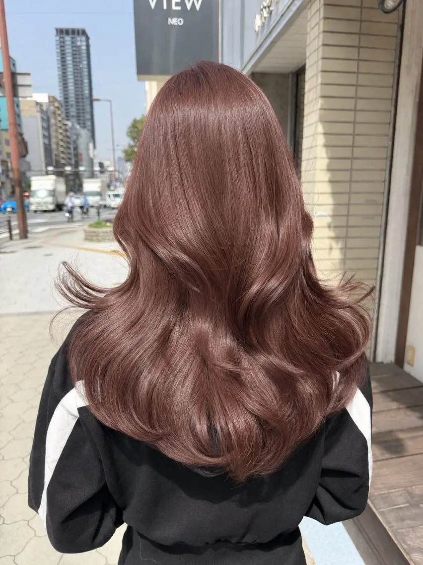 ロング ヘアカラー トリートメント 大阪ハイトーン 🍒/SHIONのヘアスタイル
