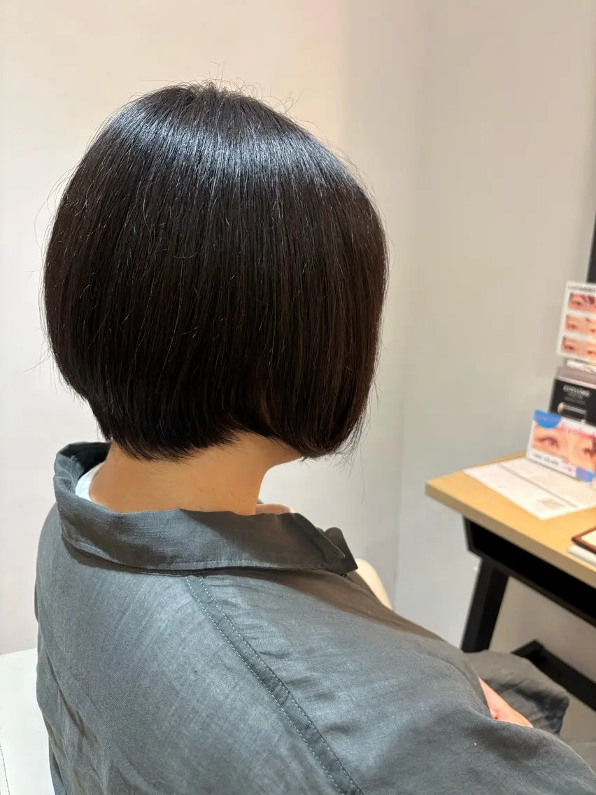 ショート ボブ ショートヘア 梅沢 優羽のヘアスタイル