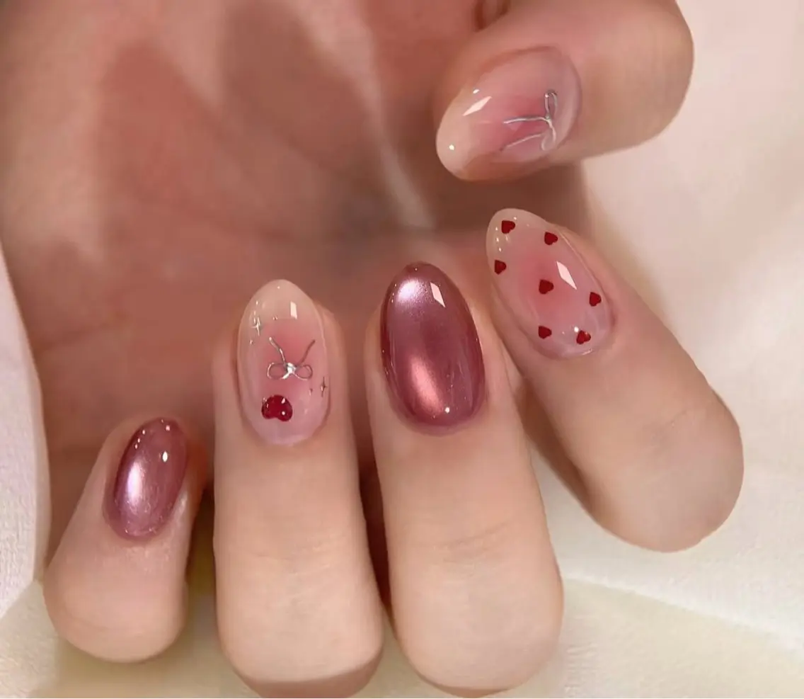 ネイル オーロラネイル チークネイル フットネイル フレンチネイル ジェルネイル NEW NAIL💞 yukiのネイルデザイン