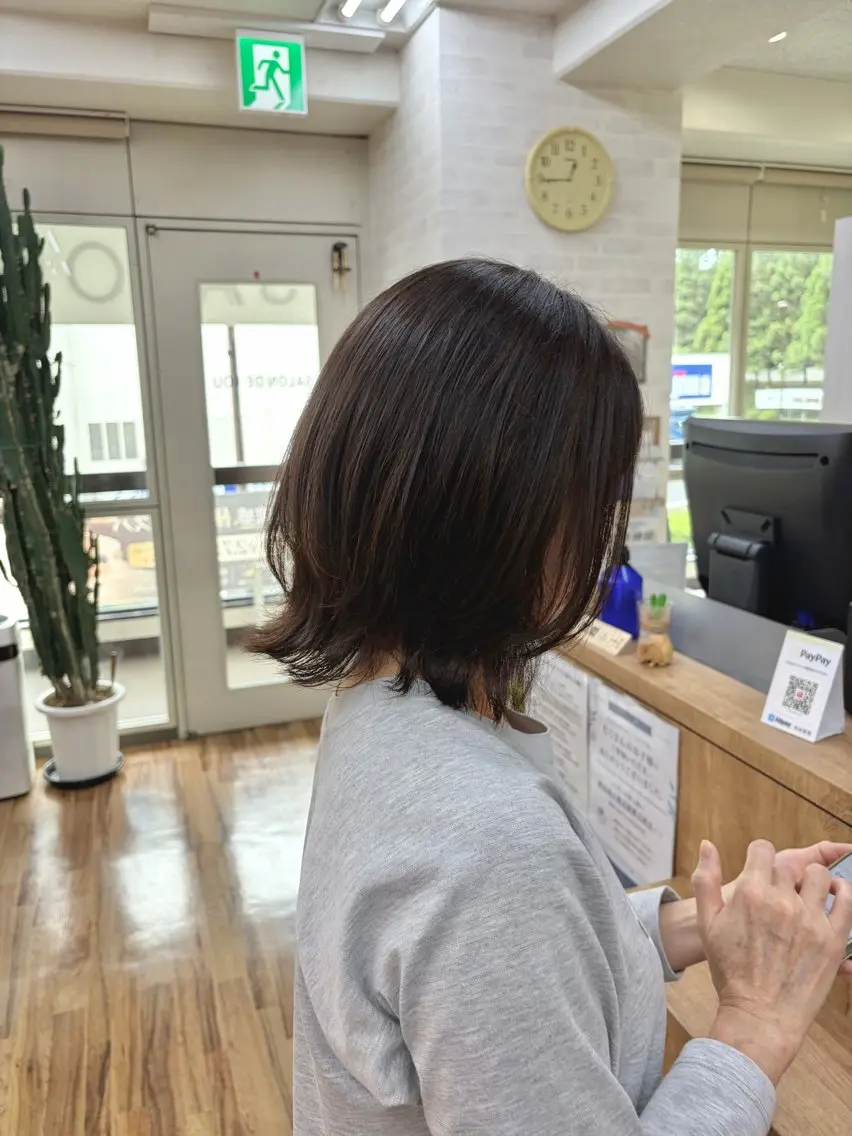 ミディアム 鶴川美容室／ Tajikaのヘアスタイル