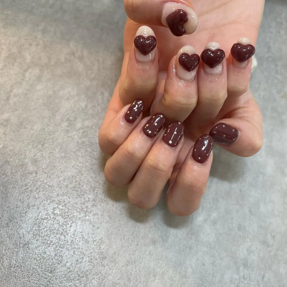 ネイル バレンタイン Nail Salon Gummi.のネイルデザイン