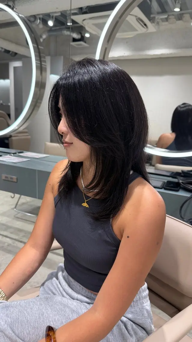 【レディースカット+ショートヘッドスパ💇🏼‍♀️🩷】の写真