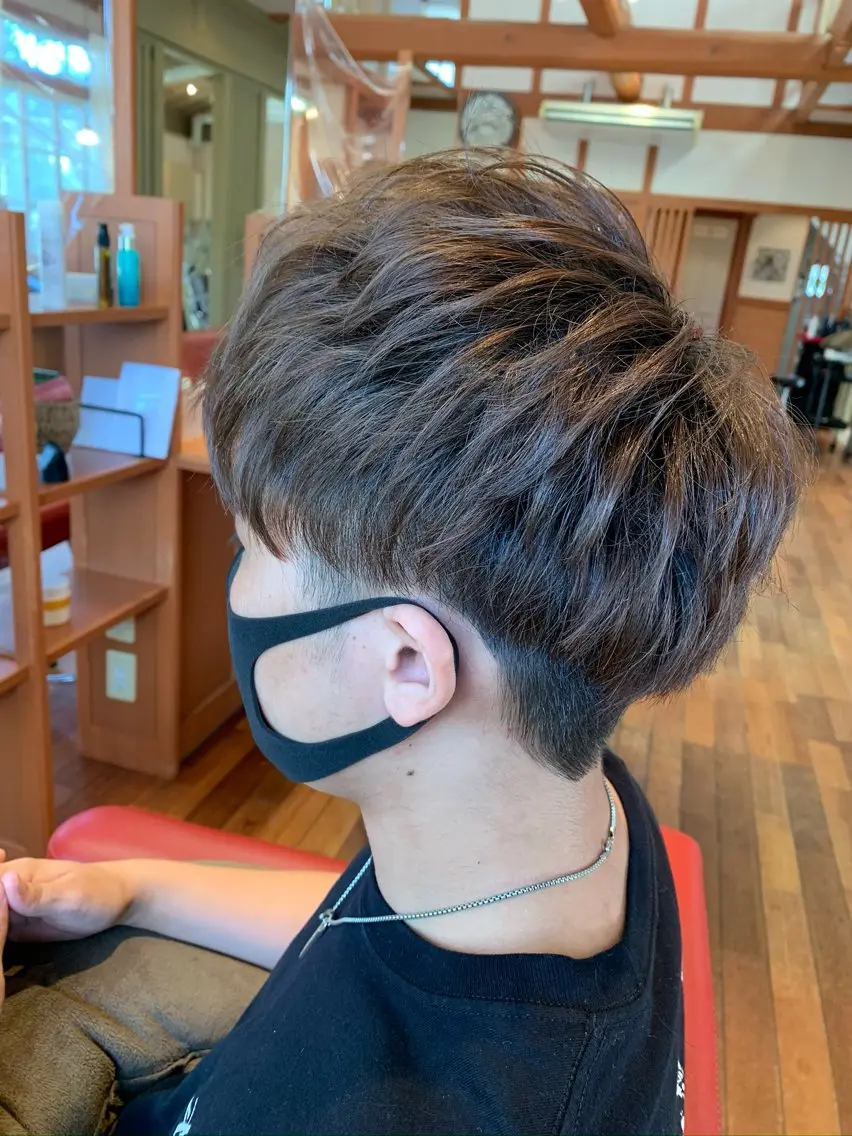 ショート メンズ 江原 大輔のヘアスタイル