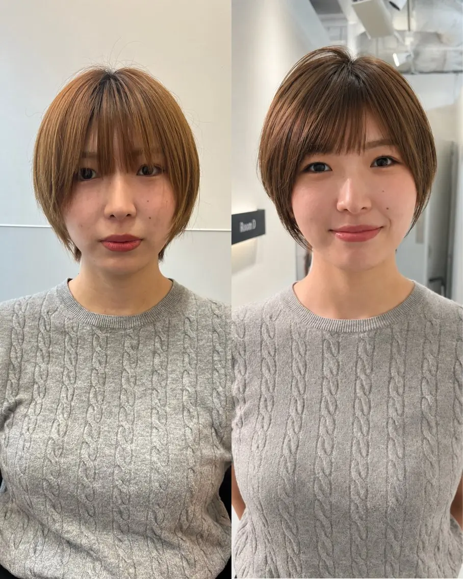ショート ショートヘア 峠 祐樹のヘアスタイル