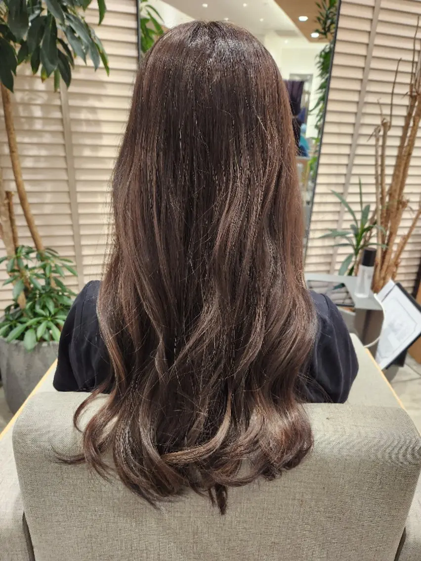 ロング カラー ヘアカラー 💜艶髪カラー💜 🎶富川美希🎶のヘアスタイル