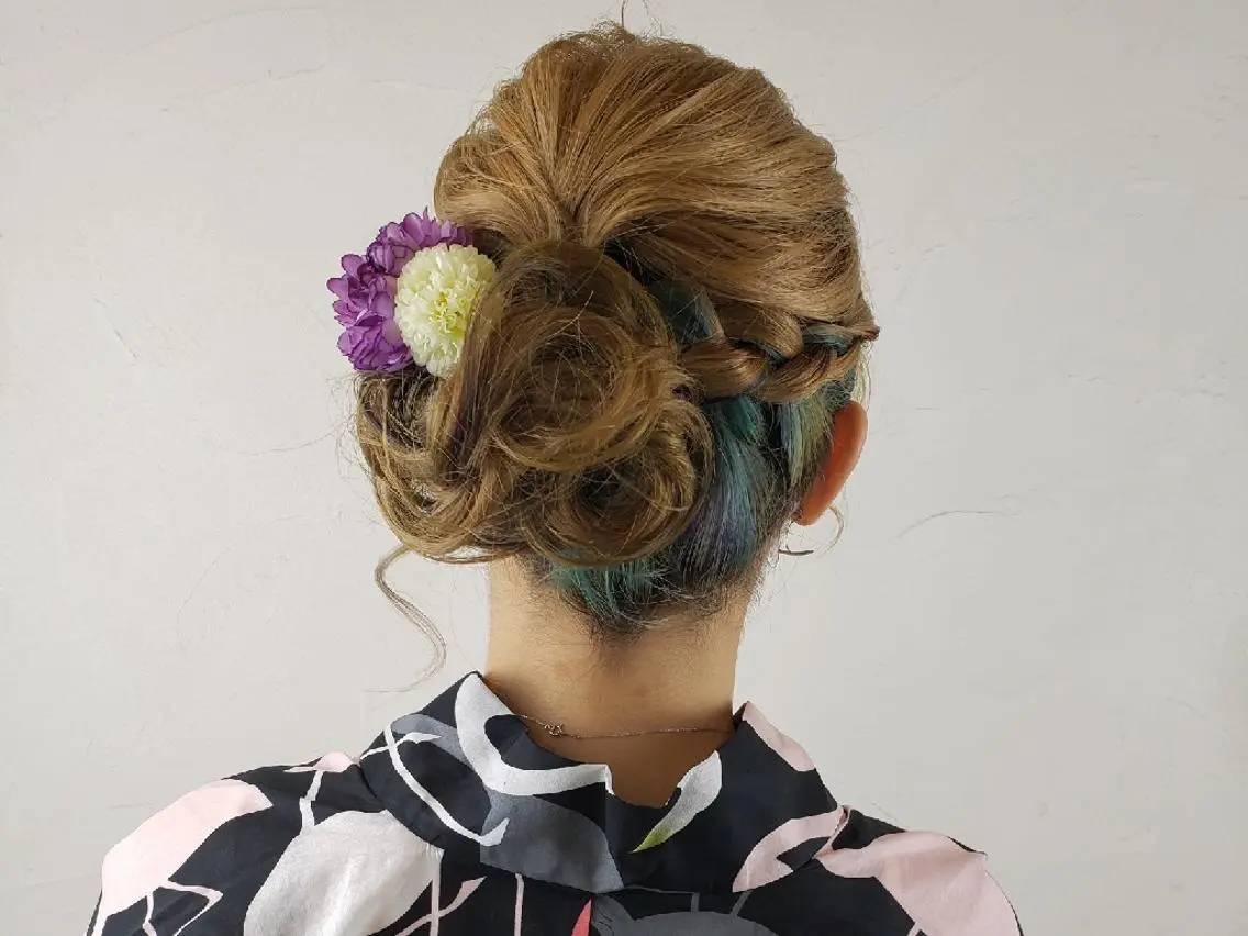 ヘアセット👸💅の写真
