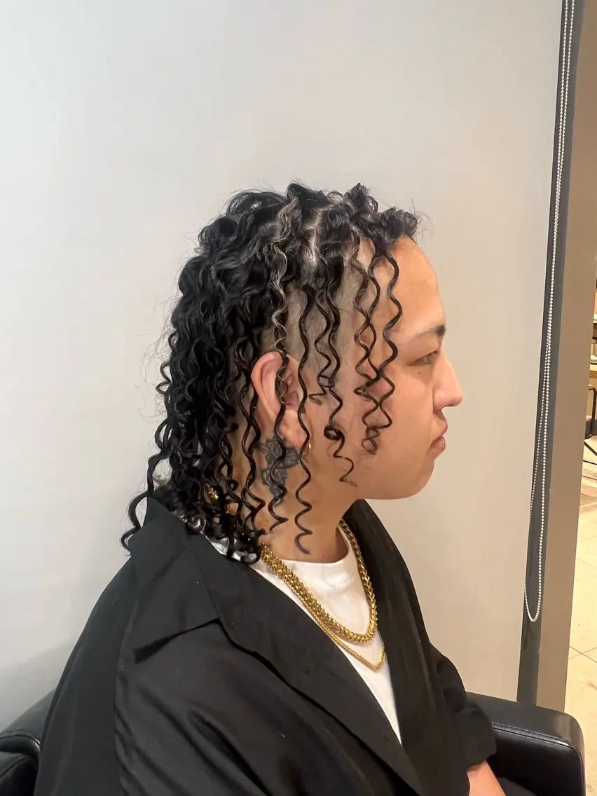 パーマ メンズ 渋谷/フェード/ 國分 翔のヘアスタイル