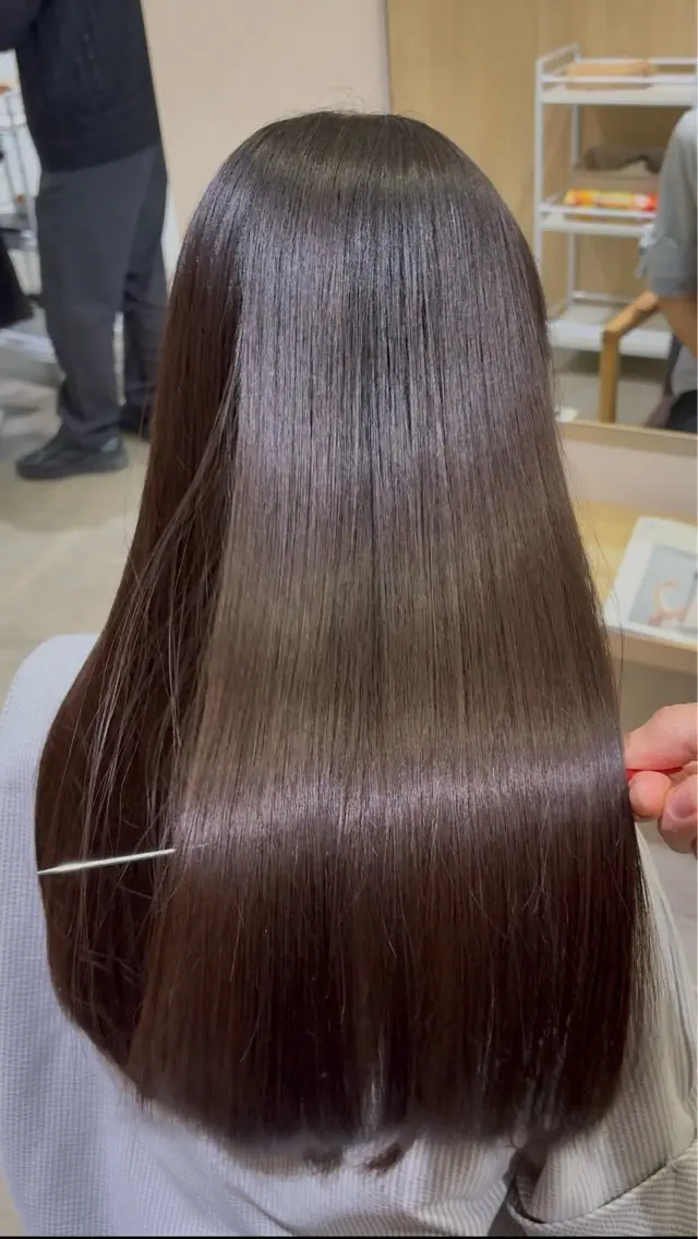 カラー カット 縮毛矯正 ヘッドスパ 【SASE】大人上品 💍/ユウガ⭐️のヘアスタイル