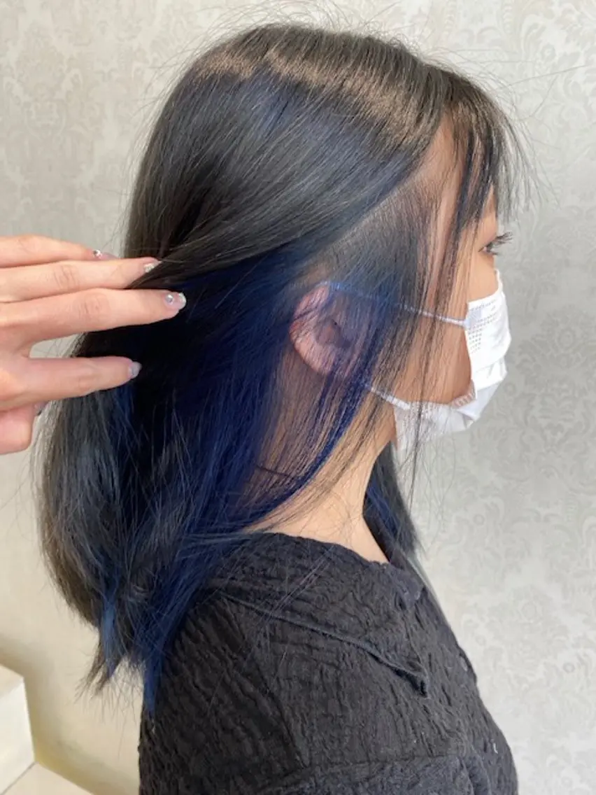 イヤリングカラー🌈 ✖️ カット✂️ ✖️ 保護トリートメント✨の写真