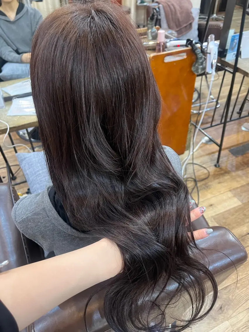 カラー 透明感カラー ヘアカラー トリートメント 東　　茉央/カラー/ パーマ🧸銀座のヘアスタイル