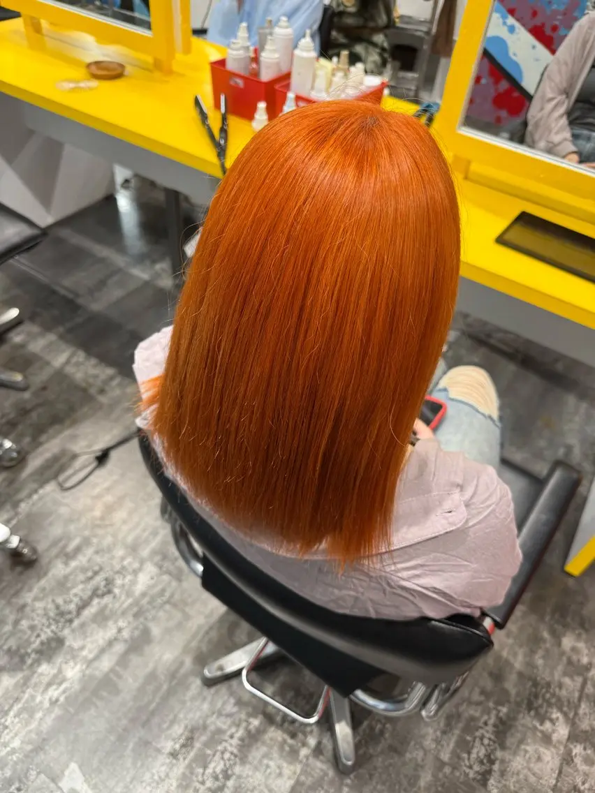 【ブリーチ込】60%off🐝💚  ダブルカラー🌈✨➕cut✂️の写真