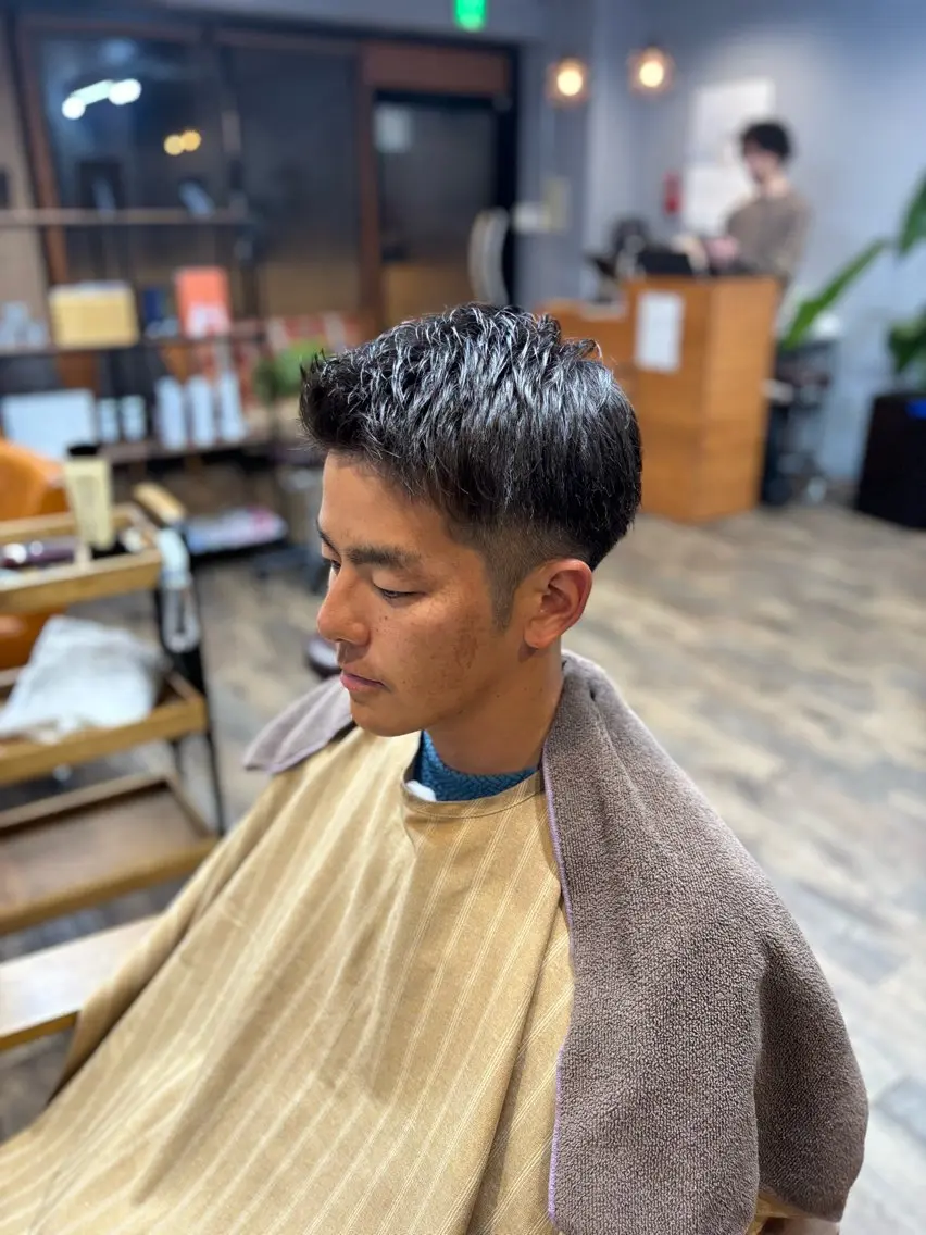 ショート メンズ 後藤 慶斗のヘアスタイル