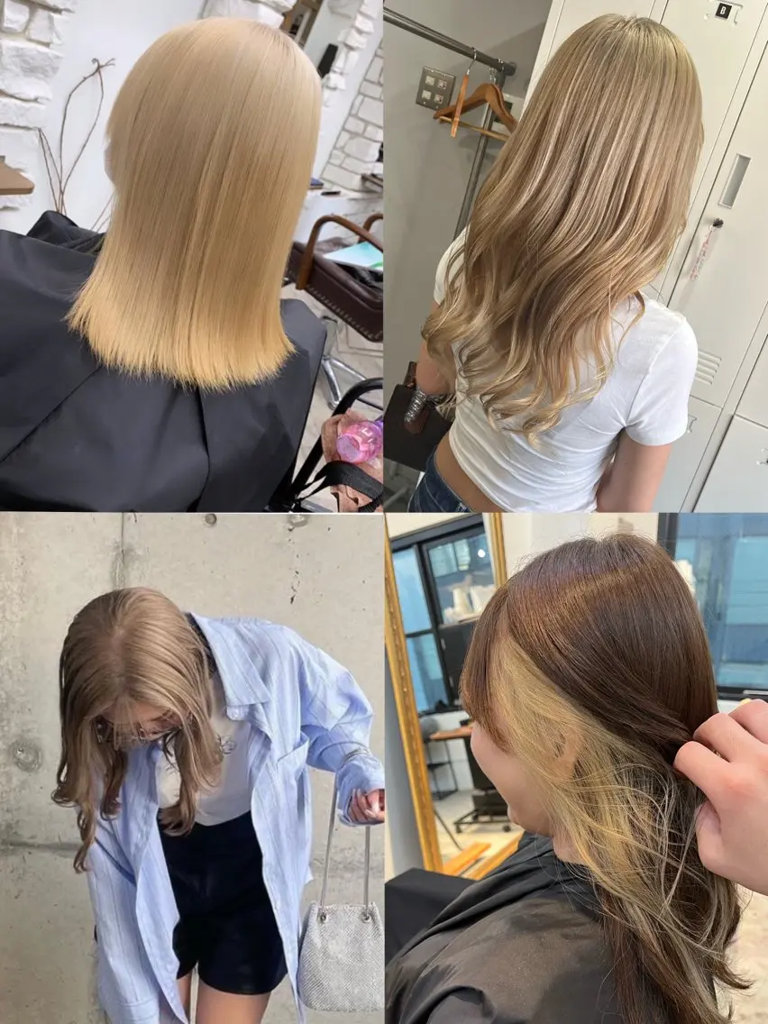 カラー カット ヘアカラー トリートメント Sherry大国町 HIKARUのヘアスタイル