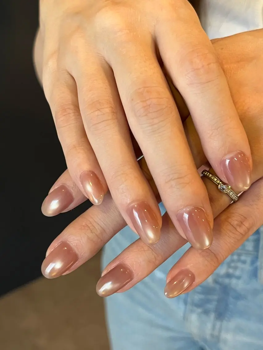 ネイル マグネットネイル Nailsalon SeamuJIWONのネイルデザイン