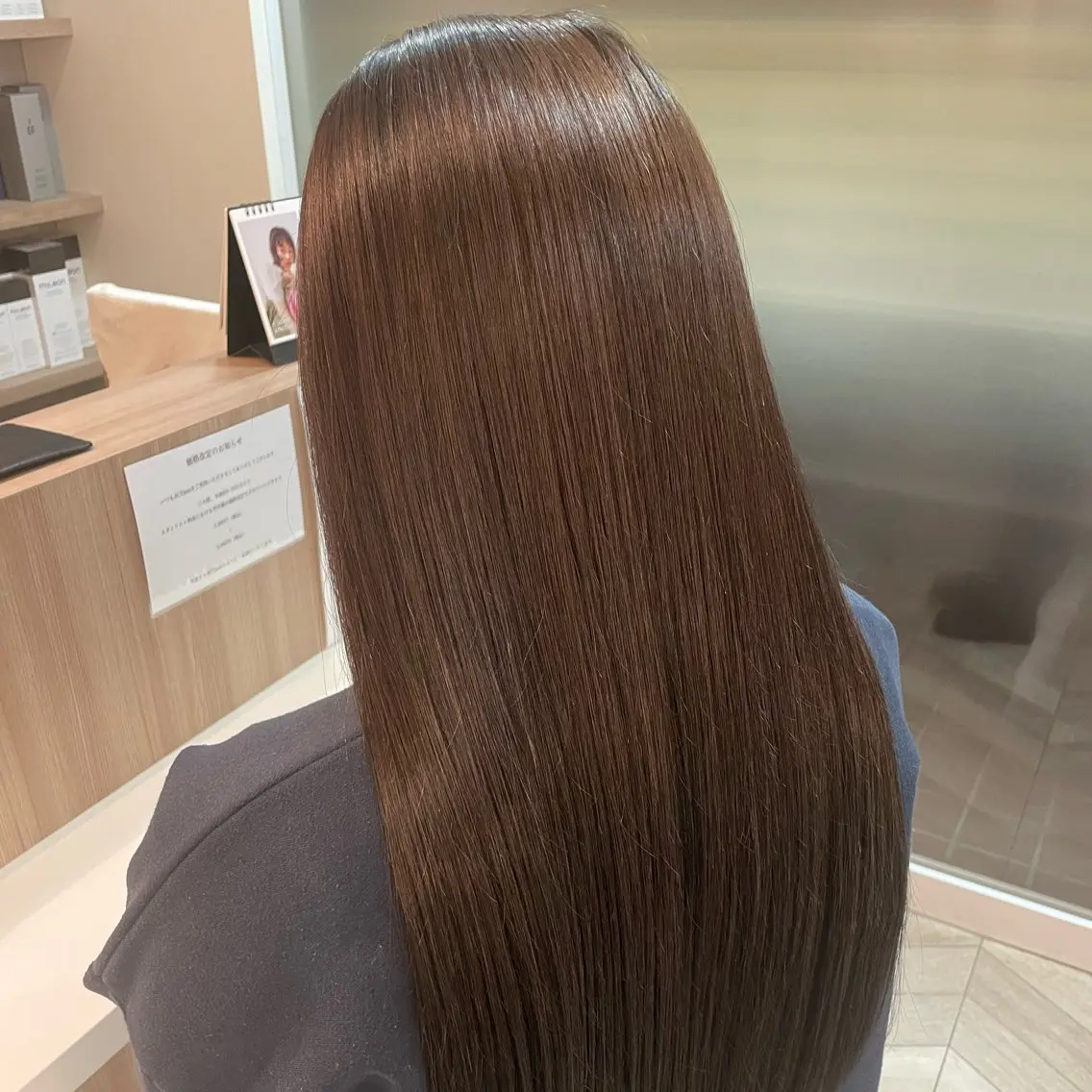 ロング カラー ブラウンカラー 🫧一方井 七海🫧のヘアスタイル