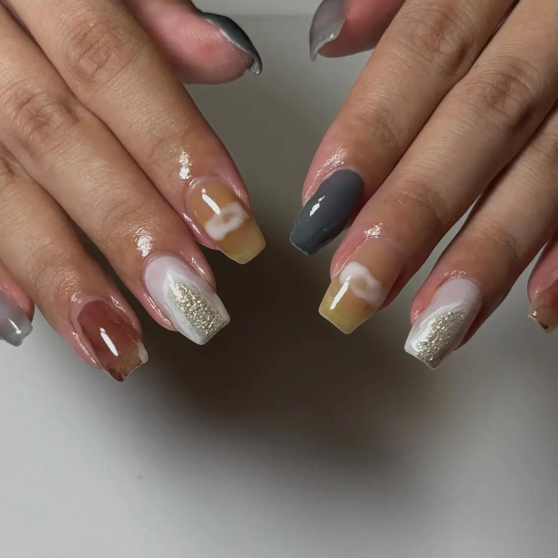 ネイル アートネイル ニュアンスネイル kotone / toneのネイルデザイン