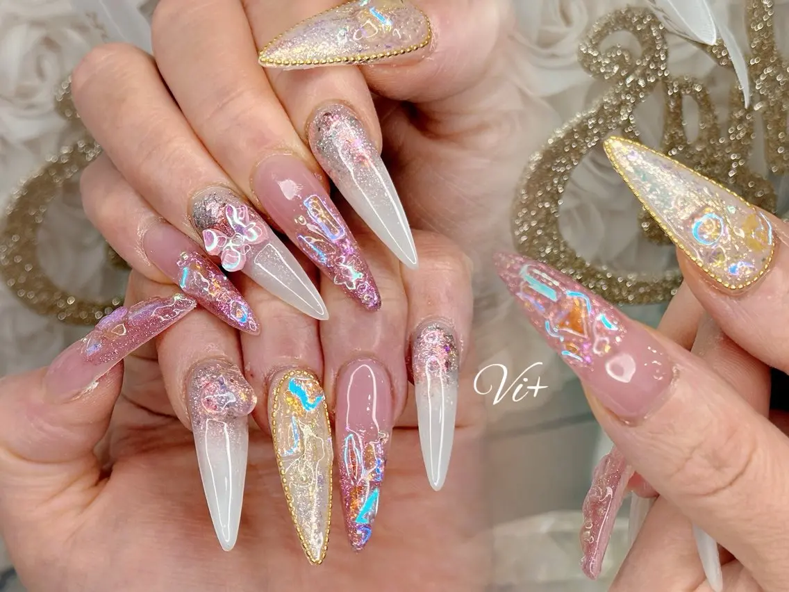 ネイル ハンドネイル ✨Nailsalon Vi+✨のネイルデザイン