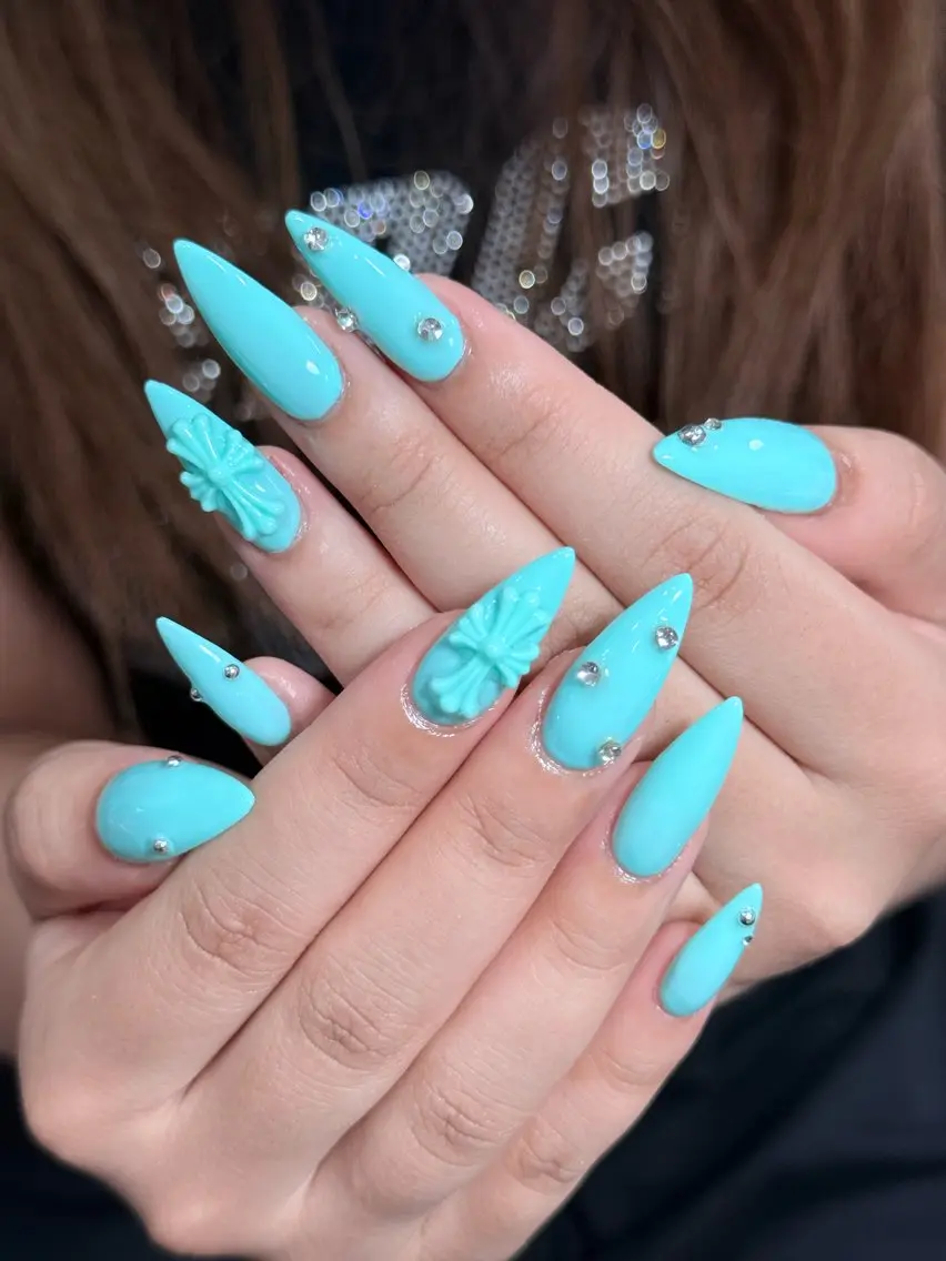 ネイル ボルドー チークネイル 長さ出し フレンチネイル ジェルネイル ハンドネイル VANI Belle Nailのネイルデザイン