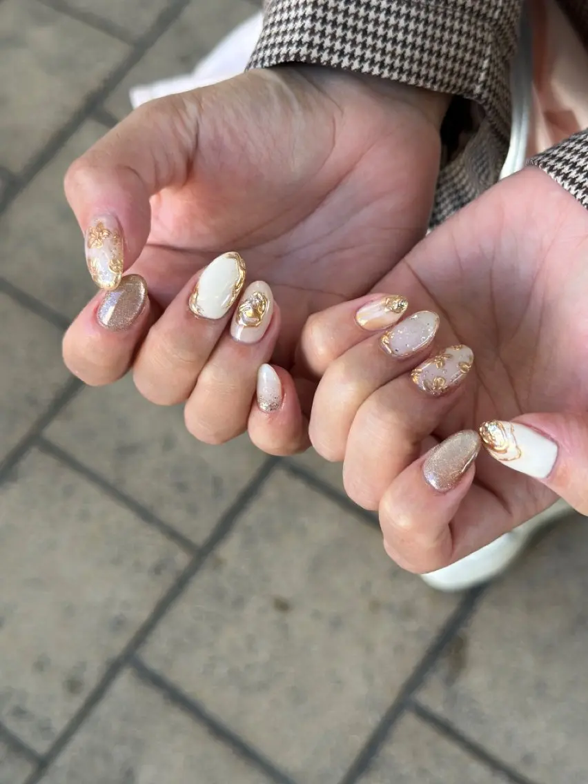 ネイル ハンドネイル nailsalon ∞ ﾐｶﾅﾙ ∞のネイルデザイン