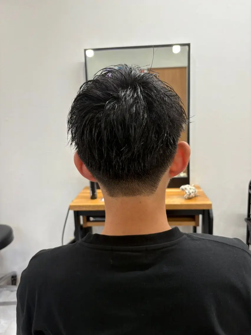 パーマ メンズ メンズベリーショート 下北沢メンズパーマ 特化園田 楓莉のヘアスタイル