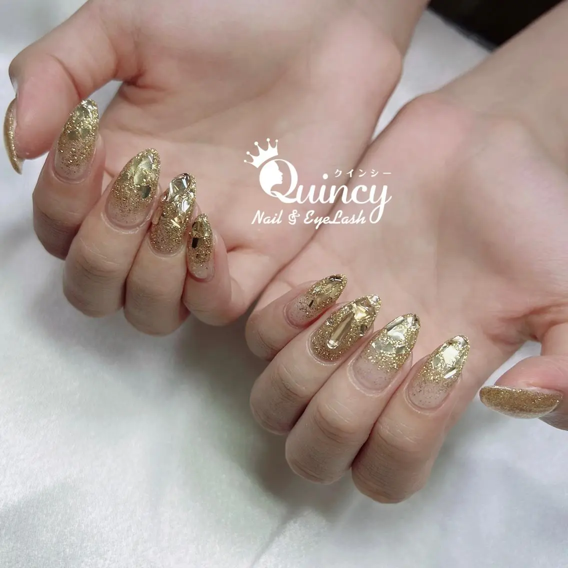ネイル Quincy ネイル&アイラッシュのマツエク・マツパデザイン
