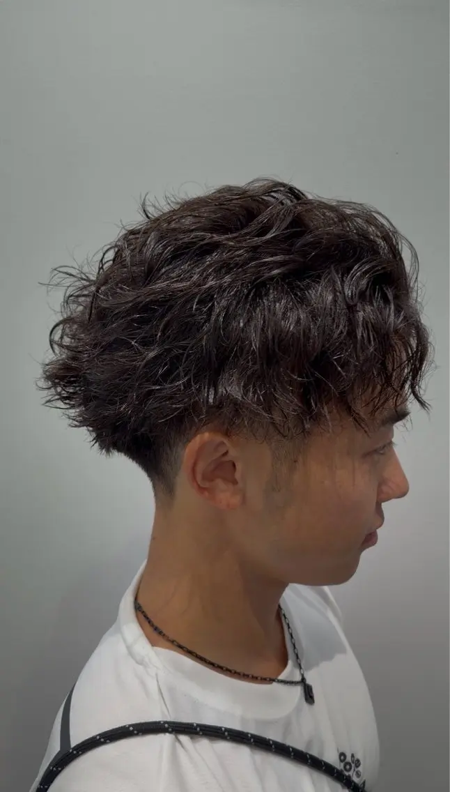 ショート カット ヘアセット 吉野 悠斗のヘアスタイル