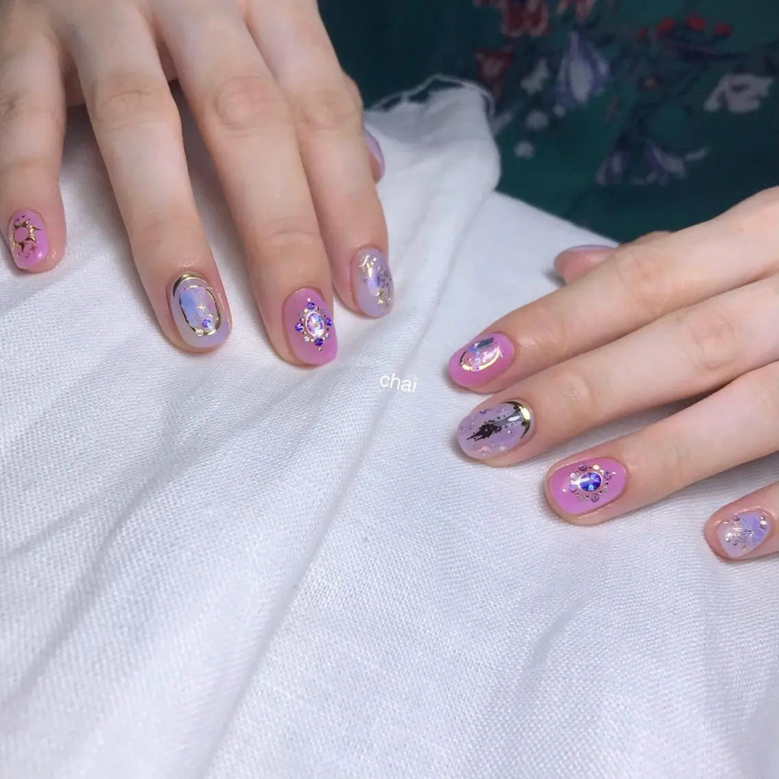 ネイル 持ち込み ハンドネイル chai nail _ai📍鶴橋/桃谷のネイルデザイン