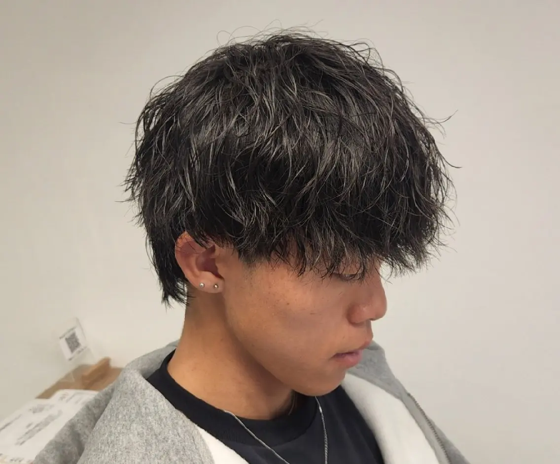 ショート パーマ メンズ 【イケメン風パーマ】 SHOFYのヘアスタイル