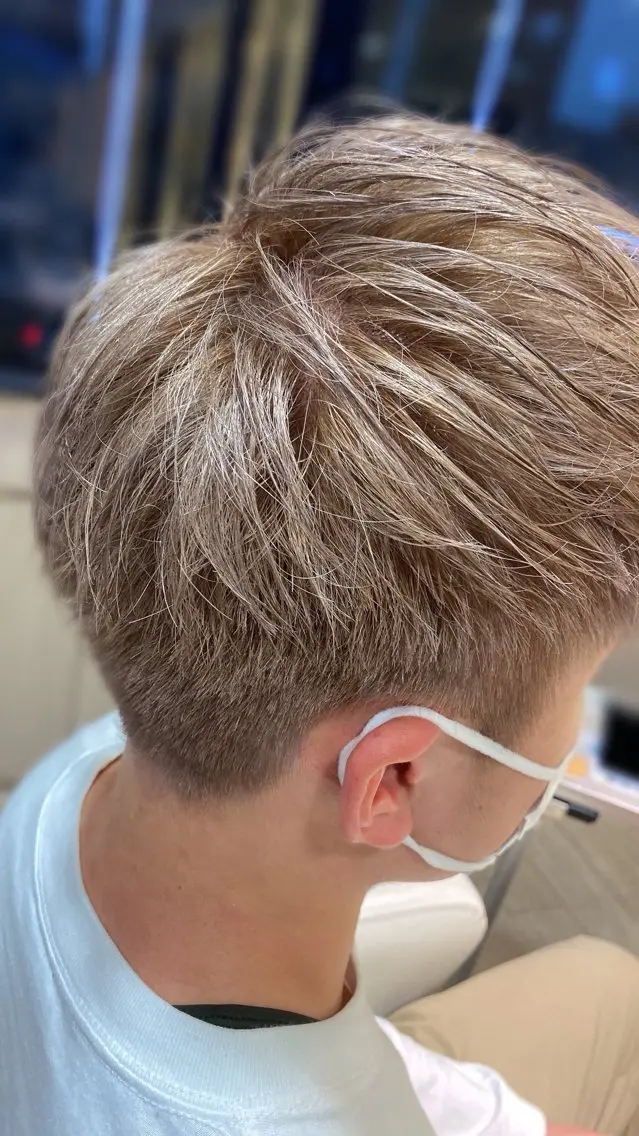 ショート ヘアカラー NYNY大久保店松浦 正覚のヘアスタイル