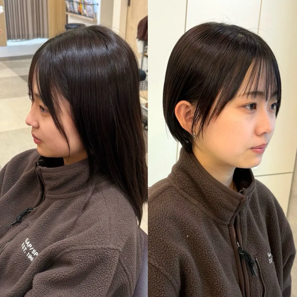 ショート 【ショート/ボブ 丸みショート】深萱のヘアスタイル
