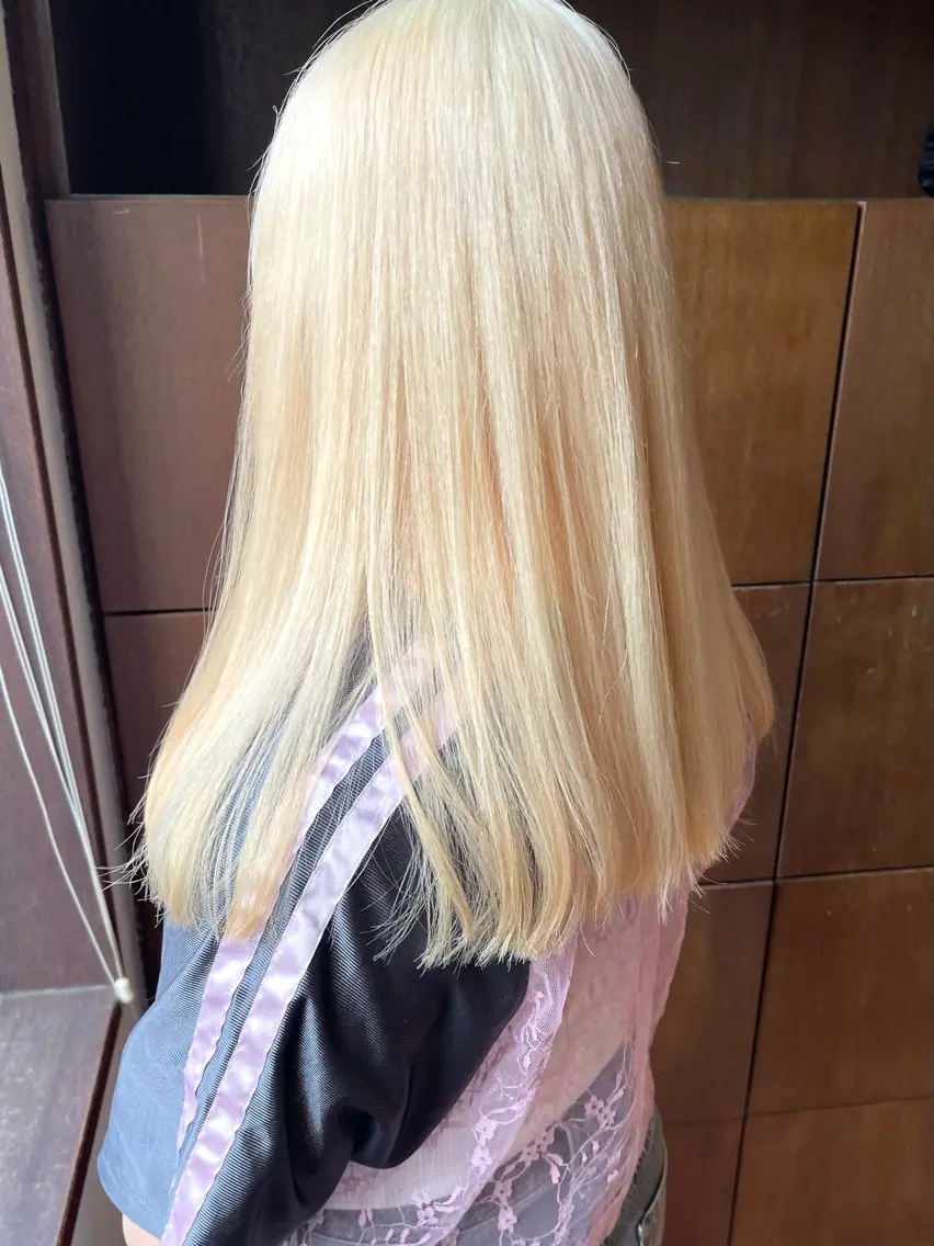 ロング カラー カット ヘアカラー トリートメント 田室 和幸のヘアスタイル