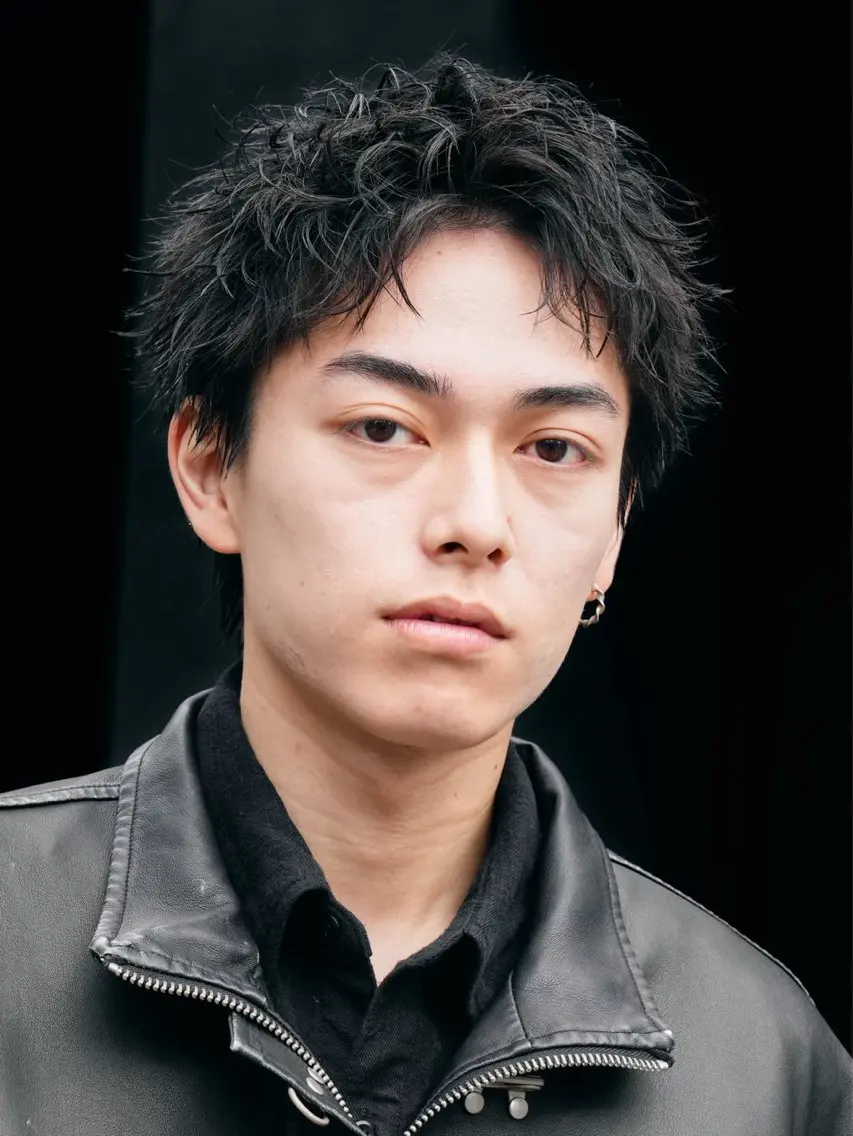 パーマ カット パーマ 岩下 凰雅のヘアスタイル