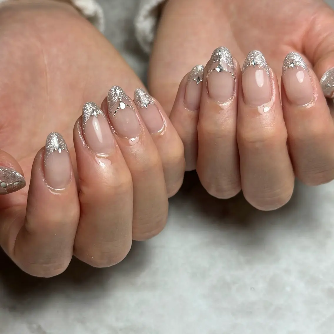 ネイル シンプルネイル ハンドネイル NAILSALON en+沖縄市美原のネイルデザイン