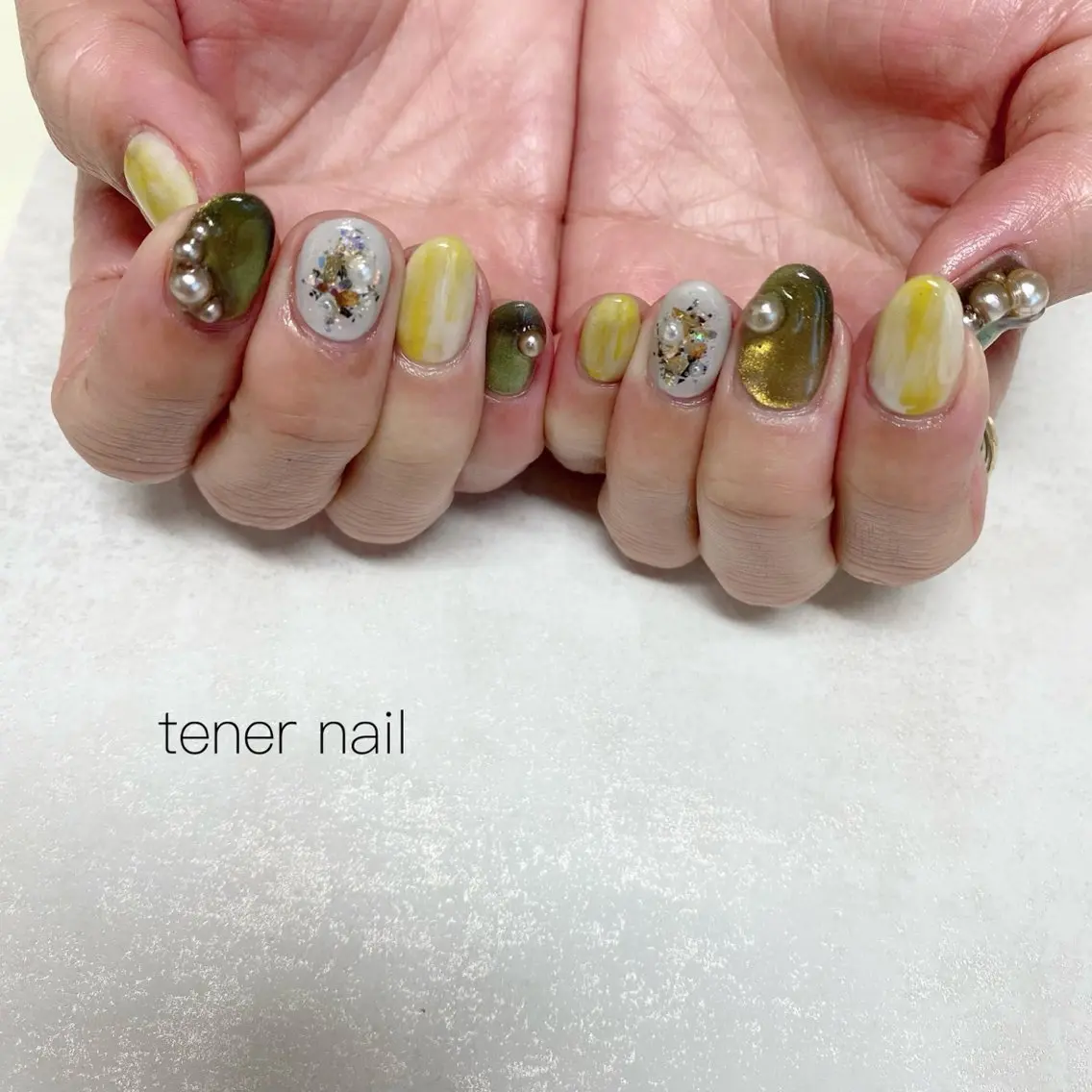 ネイル ニュアンスネイル ハンドネイル テネルネイル tener nailのネイルデザイン