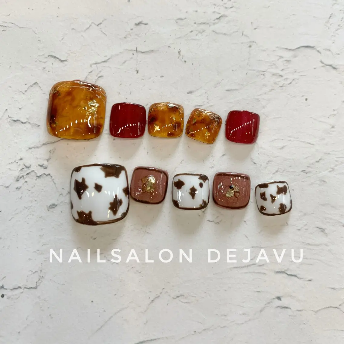 ネイル フットネイル Nailsalon Dejavuのネイルデザイン