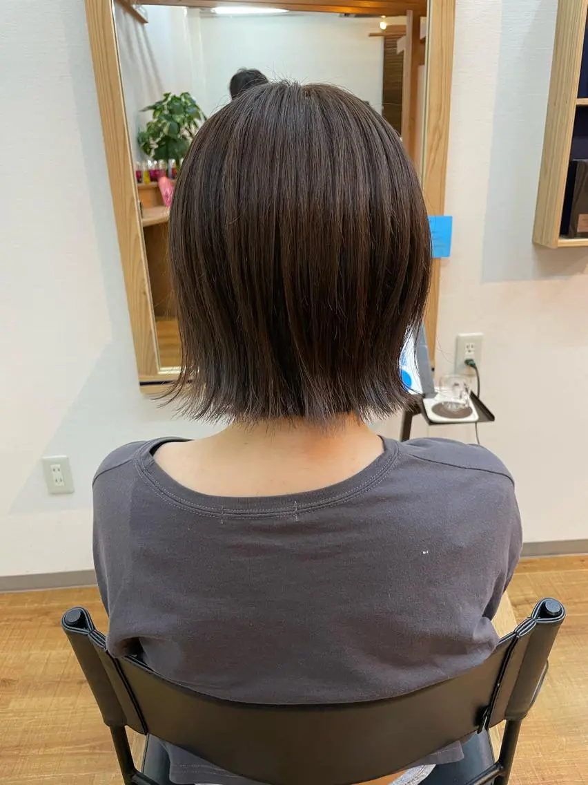 「平日限定！」カット＋カラー（ショート)＋トリートメントの写真