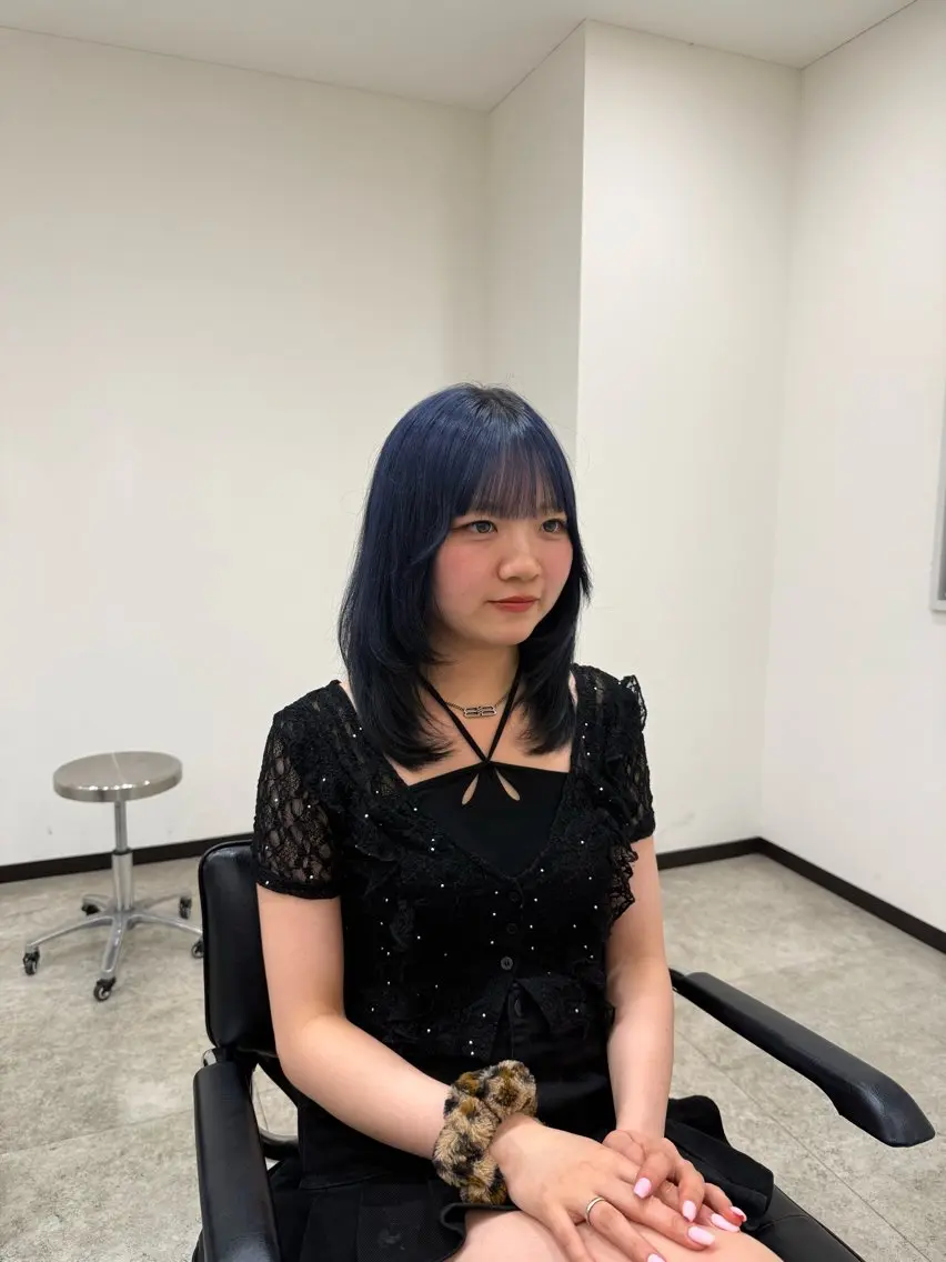 カラー ciate 山口 MAHIROのヘアスタイル