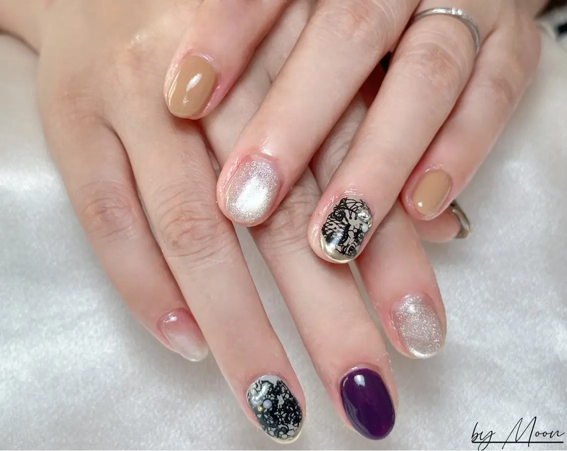 ネイル レース Moon Nailsのネイルデザイン