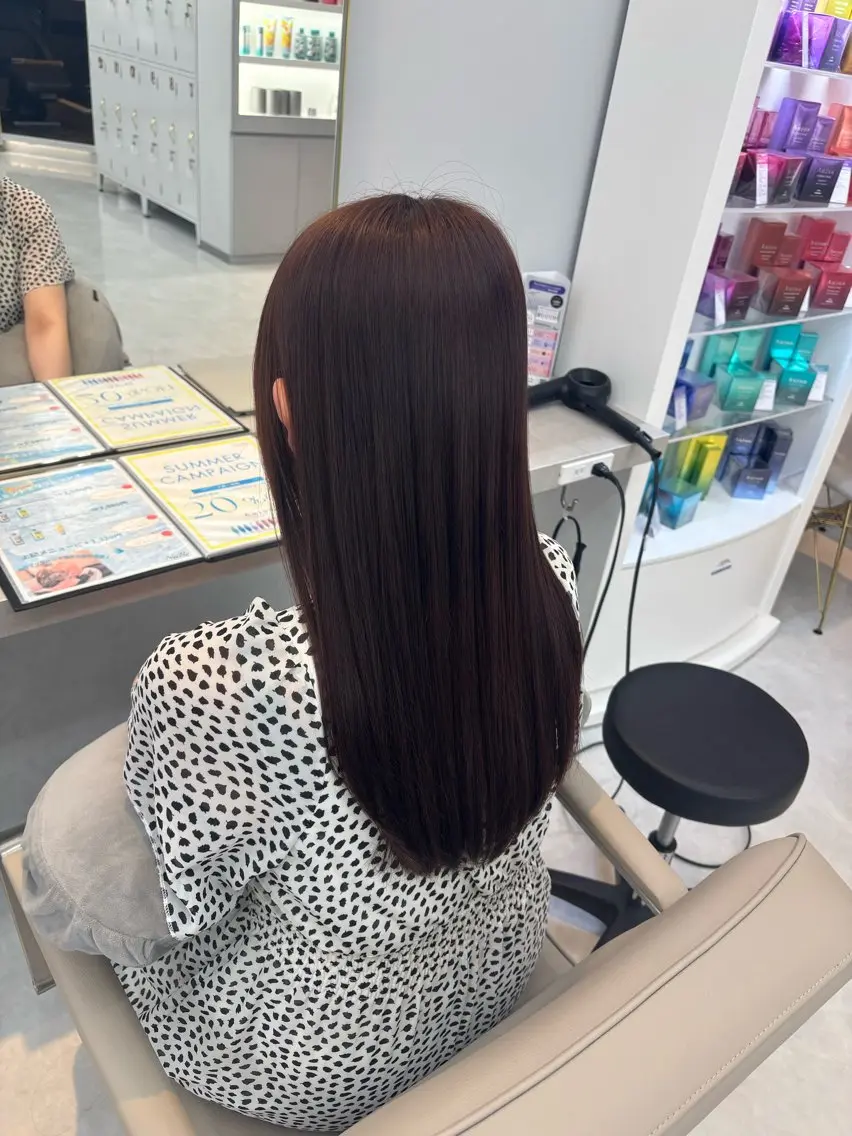 カラー ベージュカラー ピンクカラー ピンクベージュ さんぺい/ 北千住/ハイトーンのヘアスタイル