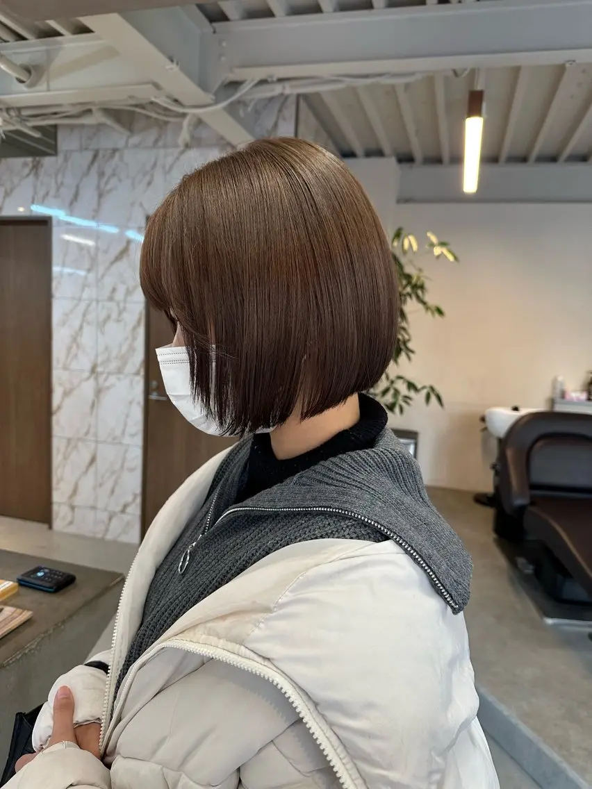 ショート カラー ハイトーン×似合わせ 🌱中川慎之介のヘアスタイル