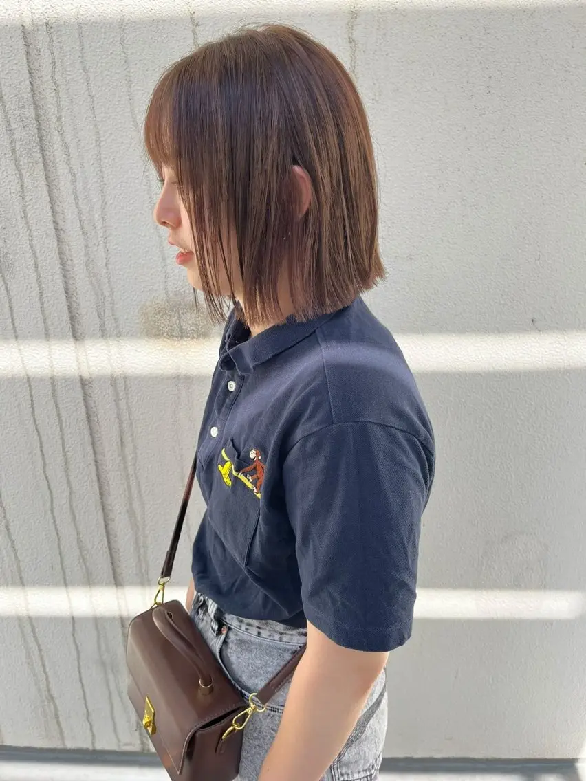 レディースカット ボブの写真