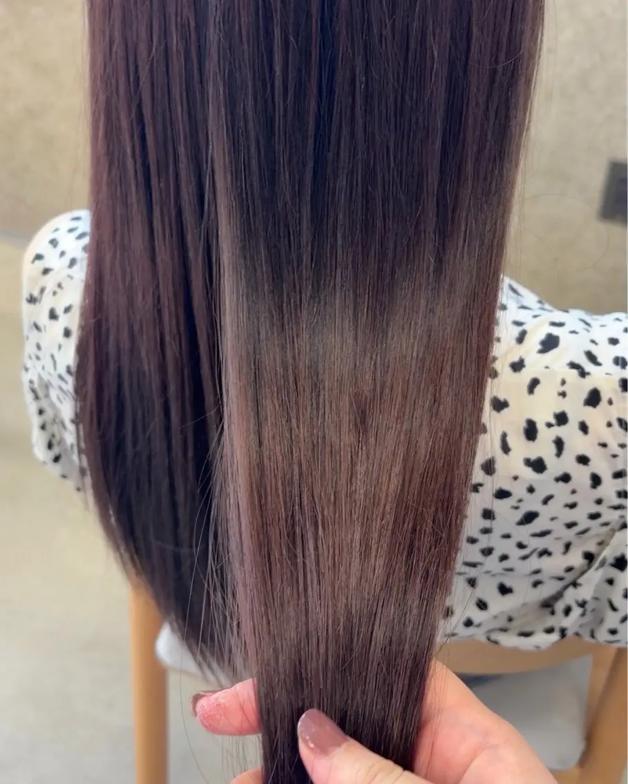 ロング カラー ヘアカラー トリートメント 【SiLO】 nanamiのヘアスタイル