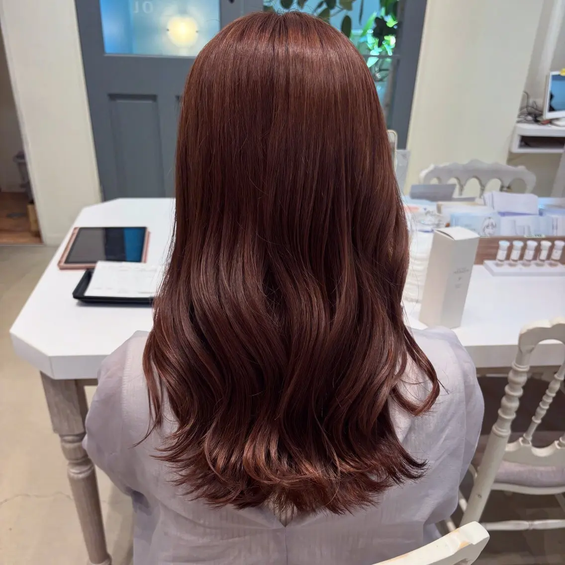 ロング つちだ ゆうひ /  艶髪カラー🫧のヘアスタイル