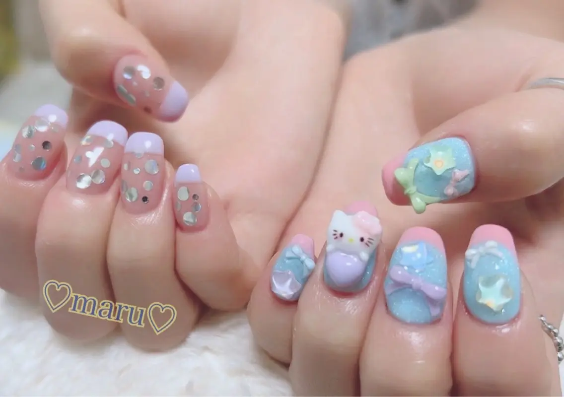 ネイル ハンドネイル フットネイル まるみ ♡のその他イメージ