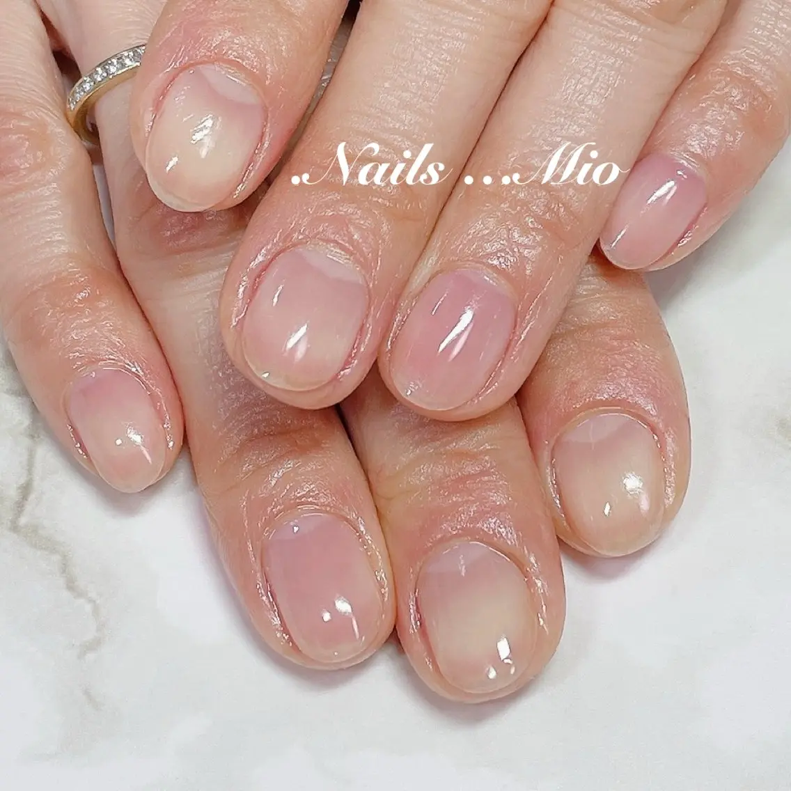 ネイル クリアネイル .Nails Mio 赤羽西ネイルサロンのネイルデザイン