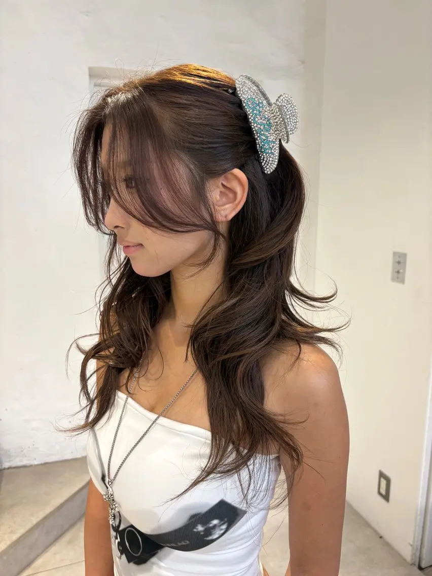 【5月末まで限定‼️】ワンカラー➕前髪顔周りカットの写真