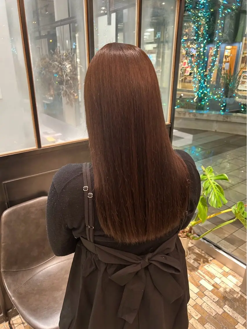 セミロング カット ヘアカラー トリートメント 🩰Lolonois 森ノ宮Aiko🎀のヘアスタイル